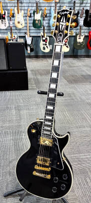Epiphone Les Paul Custom Electric Guitar With Hardshell Case